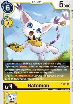 Gatomon (P-031)