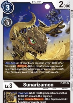 Sunarizamon (P-033) (V.1)