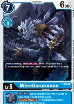 WereGarurumon (P-008) (V.1)