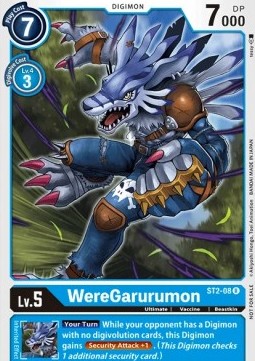 WereGarurumon (ST2-08)