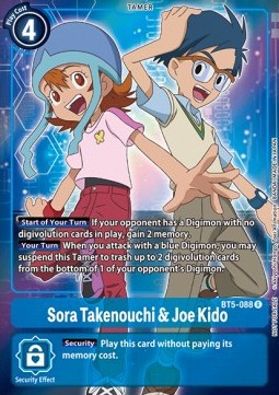 Sora Takenouchi & Joe Kido (BT5-088) (V.2)