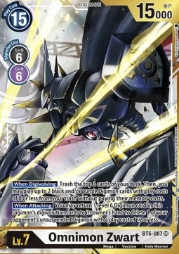 Omnimon Zwart (BT5-087) (V.2)