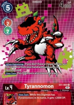 Tyrannomon (EX1-005) (V.2)