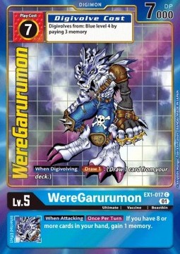 WereGarurumon (EX1-017) (V.2)