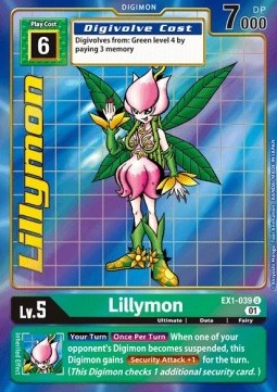 Lillymon (EX1-039) (V.2)