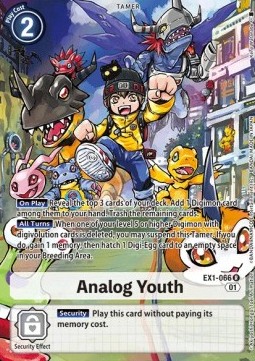 Analog Youth (EX1-066) (V.2)