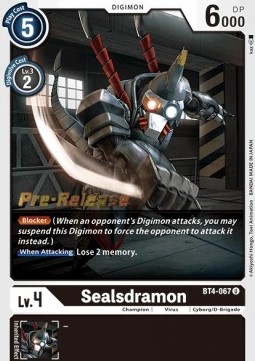 Sealsdramon (BT4-067)