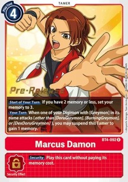 Marcus Damon (BT4-092) (V.1)