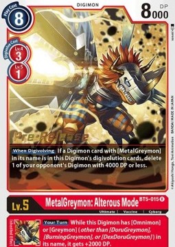 MetalGreymon: Alterous Mode (BT5-015)