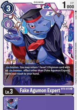 Fake Agumon Expert (BT5-072)