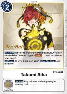 Takumi Aiba (BT5-091) (V.1)