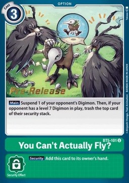 You Can't Actually Fly? (BT5-101)