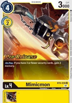 Mimicmon (BT6-036)