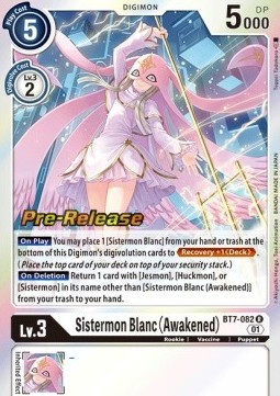 Sistermon Blanc (Awakened) (BT7-082)