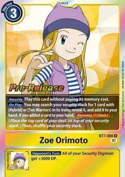 Zoe Orimoto (BT7-088) (V.1)