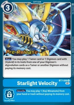 Starlight Velocity (BT7-096)