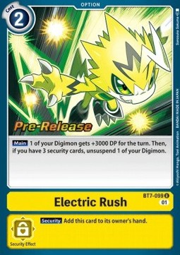 Electric Rush (BT7-099)