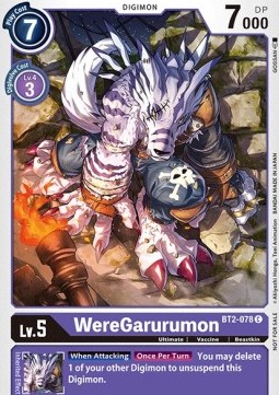 WereGarurumon (BT2-078)