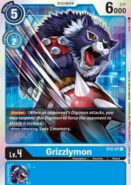 Grizzlymon (ST2-07)