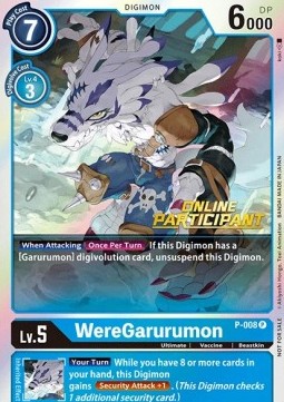 WereGarurumon (P-008) (V.2)