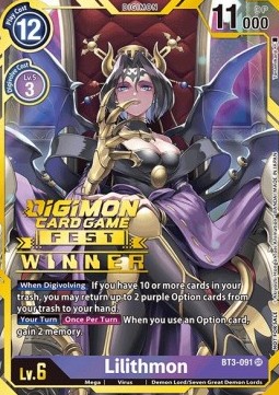 Lilithmon (BT3-091) (V.2)