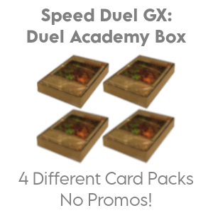 Speed Duel GX: Duel Academy Box Decks Only (4 Card Packs)