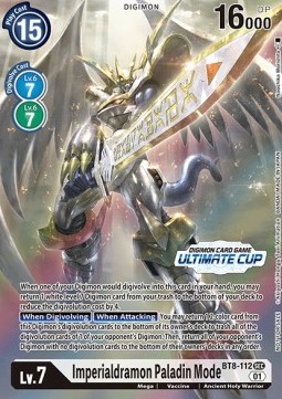 Imperialdramon Paladin Mode (BT8-112) (V.1)