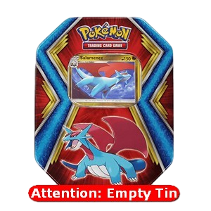 Empty Salamence Tin