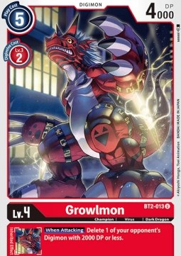 Growlmon (BT2-013)