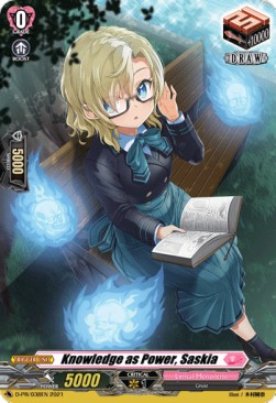 Knowledge as Power, Saskia [D Format]