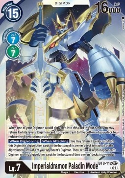 Imperialdramon Paladin Mode (BT8-112) (V.1)