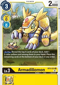 Armadillomon (BT8-033) (V.1)