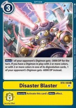 Disaster Blaster (BT8-100)