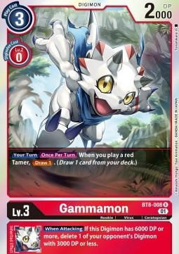 Gammamon (BT8-008) (V.1)