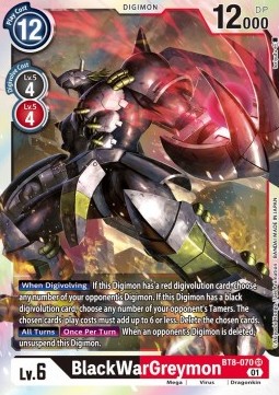 BlackWarGreymon (BT8-070) (V.1)