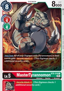 MasterTyrannomon (BT8-016)