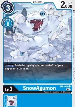 SnowAgumon (BT8-022)