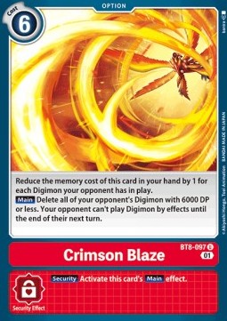 Crimson Blaze (BT8-097)