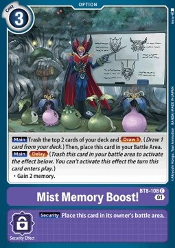 Mist Memory Boost (BT8-108)