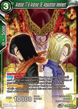 Android 17 & Android 18, Absorption Imminent