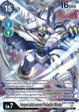 Imperialdramon Paladin Mode (BT8-112) (V.2)