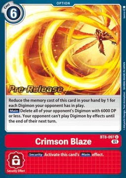 Crimson Blaze (BT8-097)