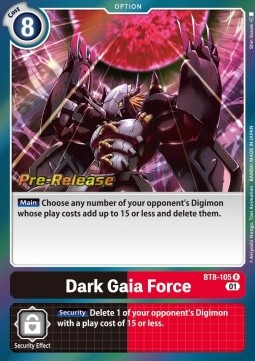 Dark Gaia Force (BT8-105)