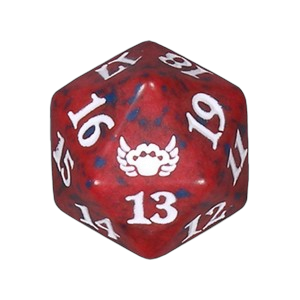 Streets of New Capenna: D20 Die (Red)