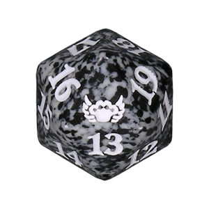 Streets of New Capenna: D20 Die (Black)