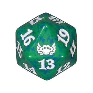 Streets of New Capenna: D20 Die (Green)