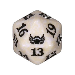 Streets of New Capenna: D20 Die (White)