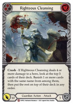 Righteous Cleansing (Regular)