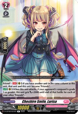 Cheshire Smile, Larisa [D Format] (V.1 - Rare)