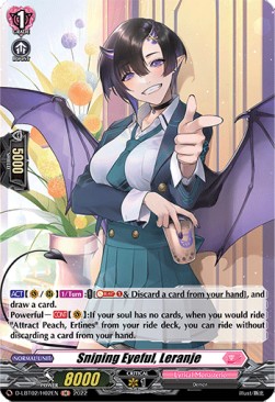 Sniping Eyeful, Leranje [D Format] (V.2 - Holo)